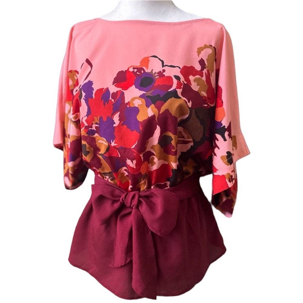 New York and Company Floral Blouse XS